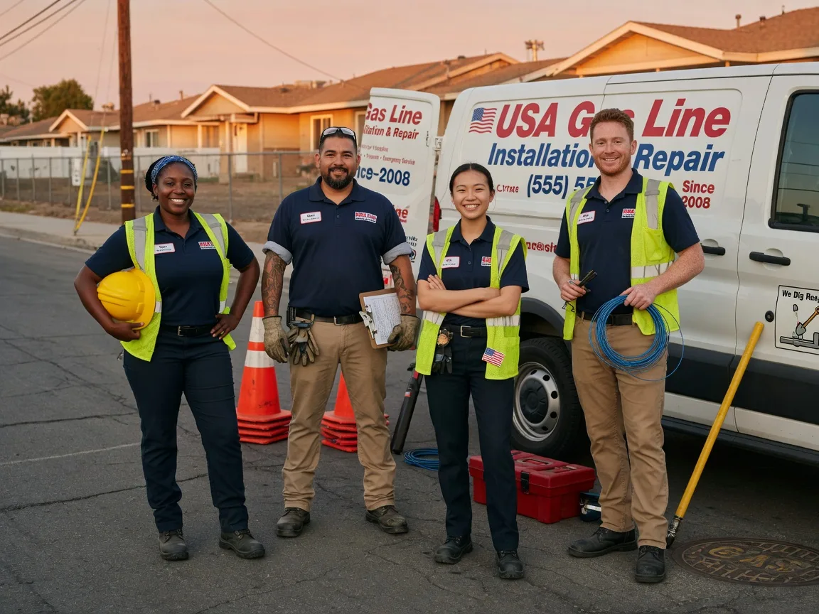 Gas Line Installation company in Scotland, AR